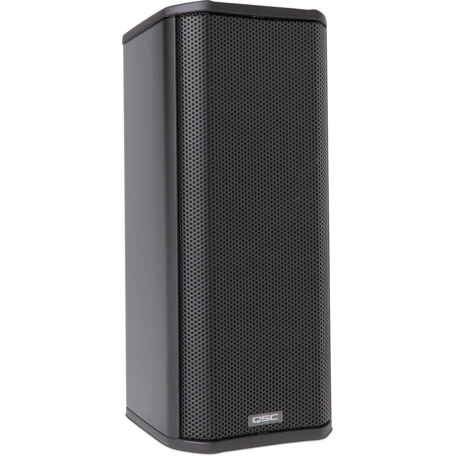 Qsc ad-S402t-Bk altavoz de montaje en superficie de columna de 2.5 pulgadas y 120w
